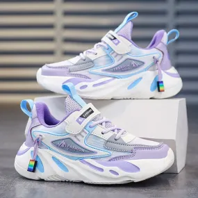 2023 Girls’ Fashion Platform Sneakers - Casual Kids’ School Sports Shoes for Ages 7-12