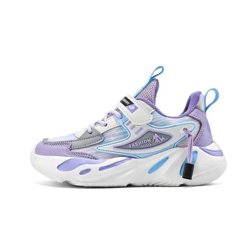 2023 Girls’ Fashion Platform Sneakers - Casual Kids’ School Sports Shoes for Ages 7-12