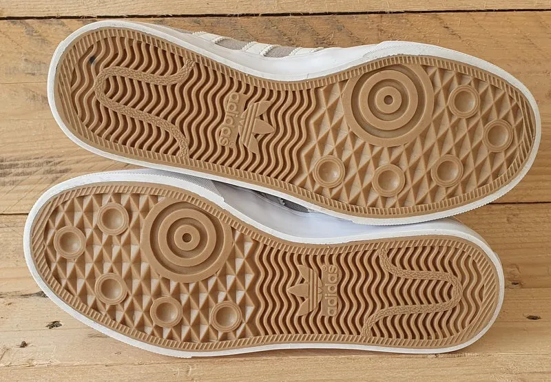 Adidas Seeley Low Canvas Trainers UK3/US3.5/EU35 BY3839 Grey/White/Gum Sole