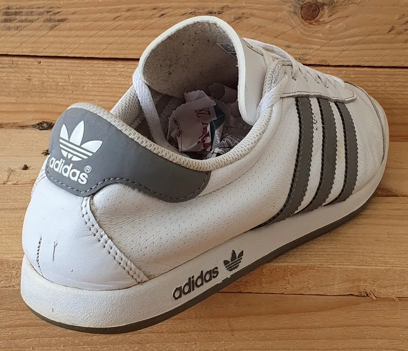 Adidas The Sneeker Low Leather Trainers UK9/US9.5/EU43 EG7470 White/Grey