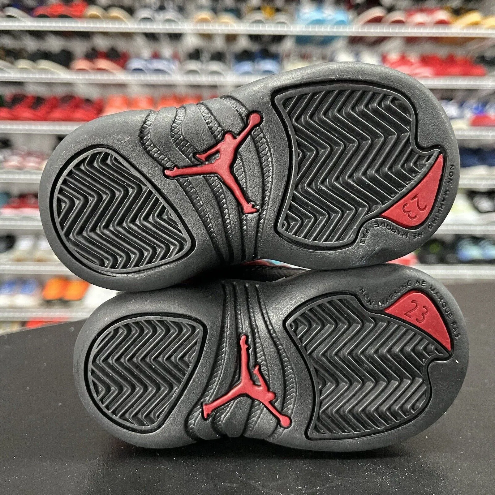 Air Jordan 12 Retro Reverse Flu Game TD 850000-602 Size 4C