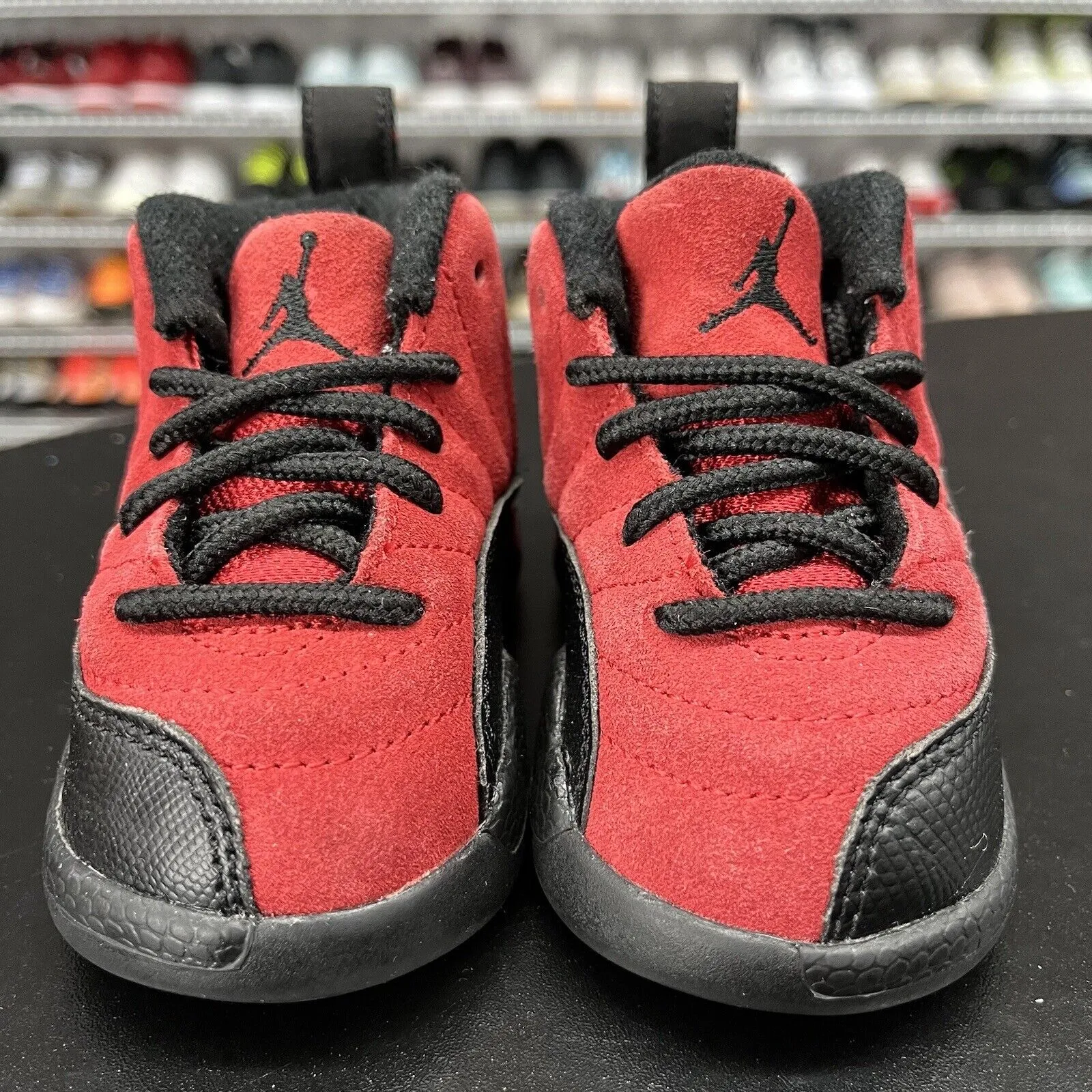 Air Jordan 12 Retro Reverse Flu Game TD 850000-602 Size 4C
