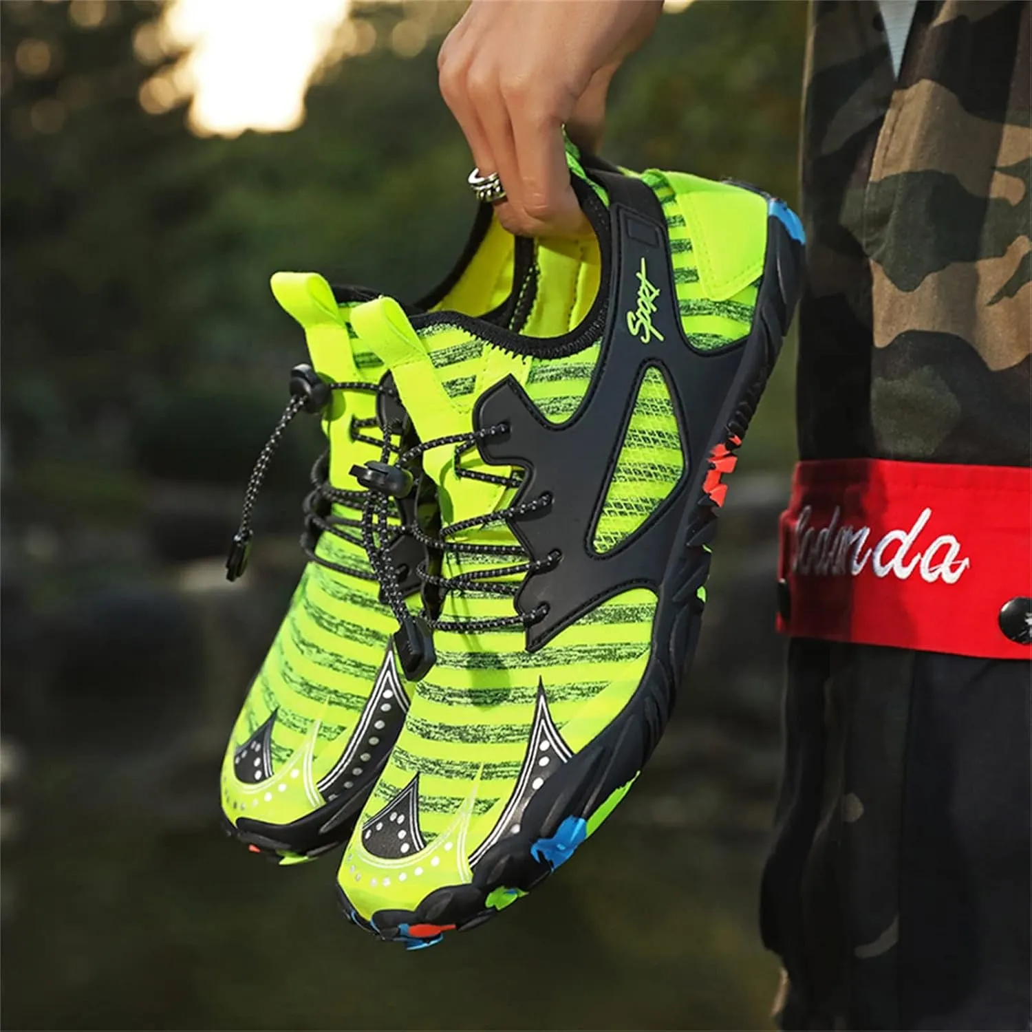 Aqua Socks Water Shoes Barefoot Quick Dry Swim Surf Beach Yoga Camping Boating River Pool Non Slip Outdoor Sport Shoes Spring Shoe for Women 2025