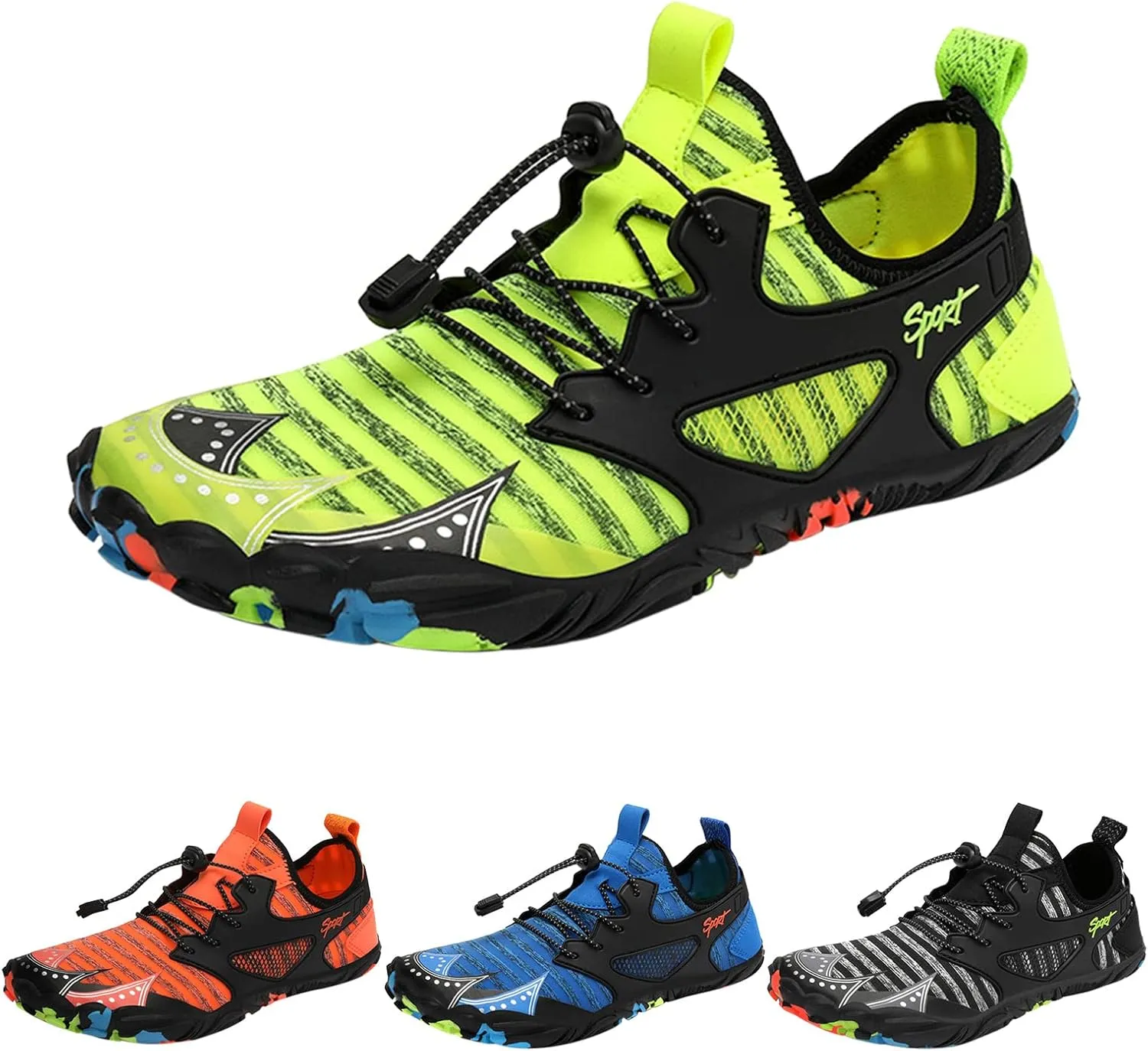 Aqua Socks Water Shoes Barefoot Quick Dry Swim Surf Beach Yoga Camping Boating River Pool Non Slip Outdoor Sport Shoes Spring Shoe for Women 2025