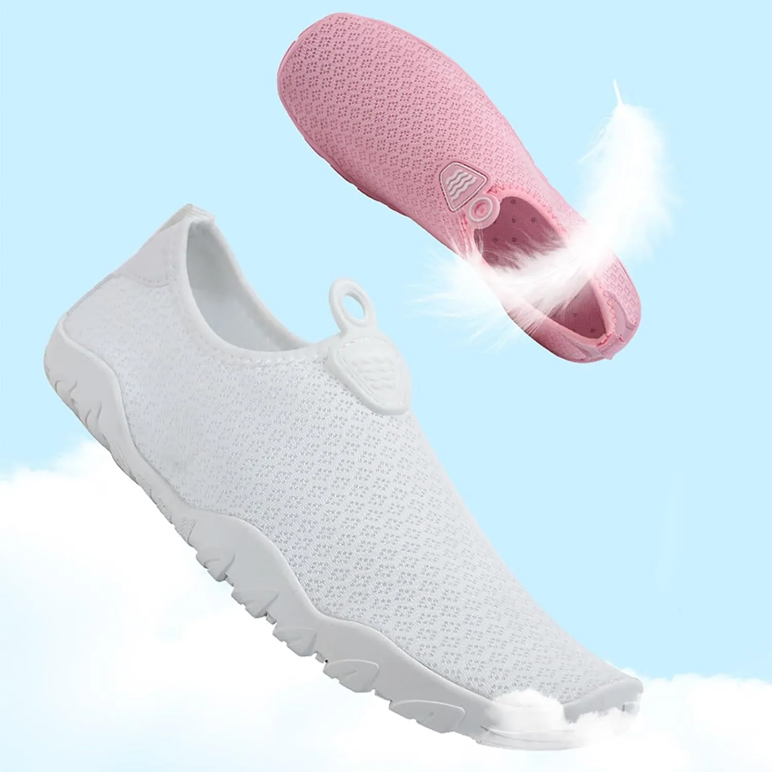 Aqua Water Shoes Barefoot Quick Dry Non Slip Swim Surf Beach Yoga Camping Boating River Pool Sport Shoes Adults Spring Shoe for Women 2025