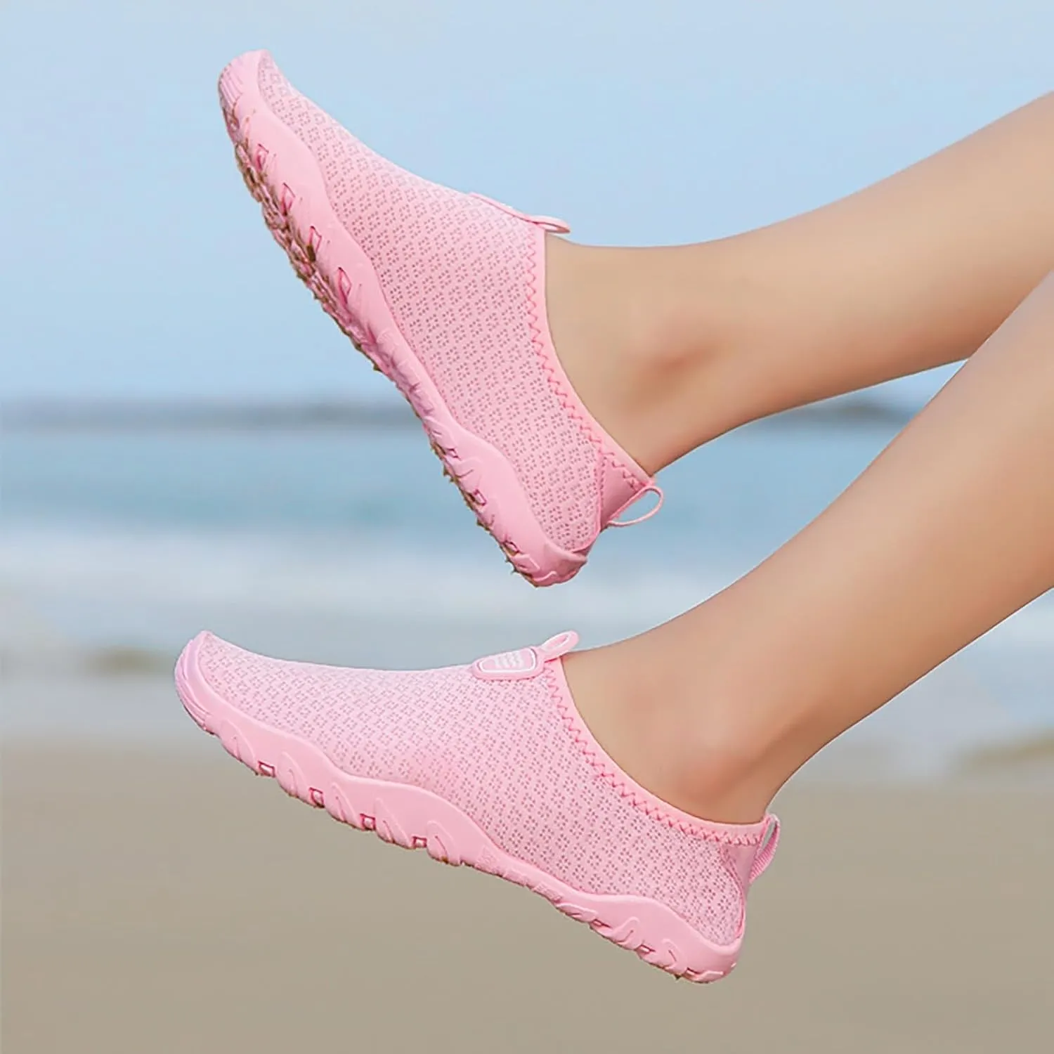 Aqua Water Shoes Barefoot Quick Dry Non Slip Swim Surf Beach Yoga Camping Boating River Pool Sport Shoes Adults Spring Shoe for Women 2025