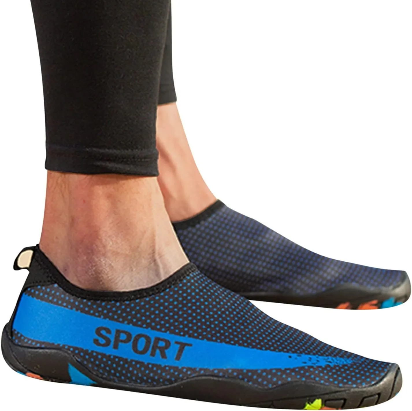 Barefoot Swim Shoes Quick Dry Water Shoes Aqua Socks Non Slip Beach Surf Yoga Camping Boating River Pool Sport Men Women Sizes Spring Shoe for Women 2025