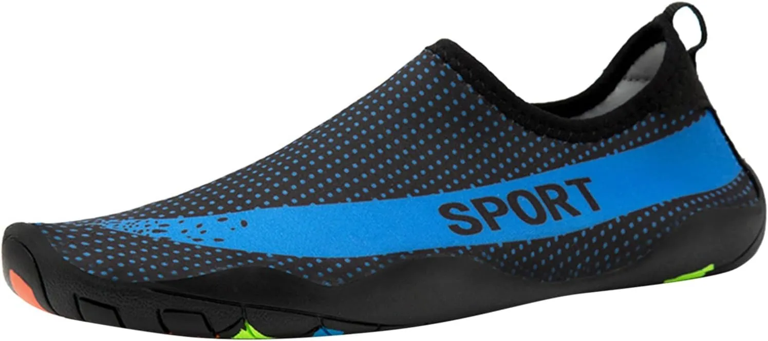 Barefoot Swim Shoes Quick Dry Water Shoes Aqua Socks Non Slip Beach Surf Yoga Camping Boating River Pool Sport Men Women Sizes Spring Shoe for Women 2025