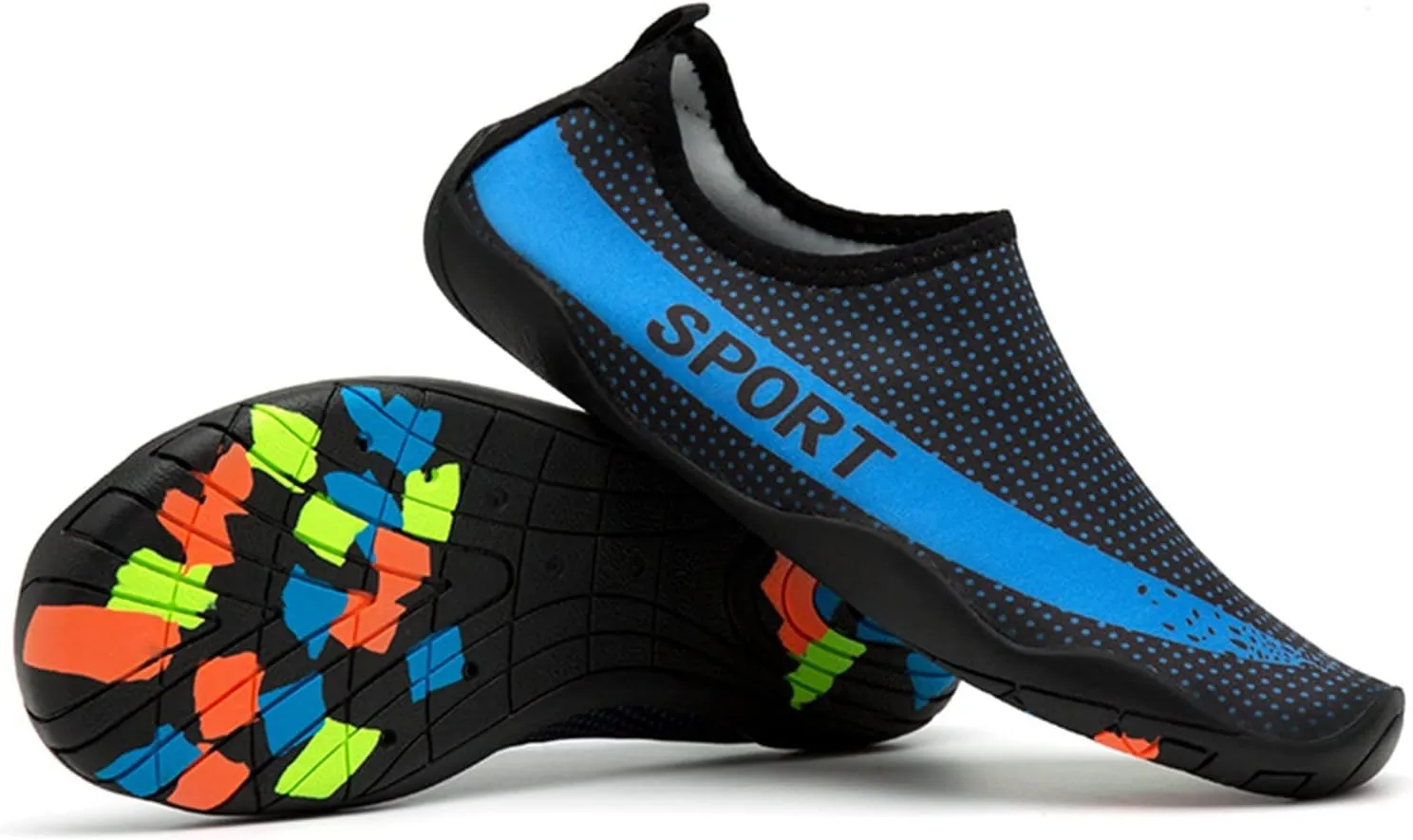 Barefoot Swim Shoes Quick Dry Water Shoes Aqua Socks Non Slip Beach Surf Yoga Camping Boating River Pool Sport Men Women Sizes Spring Shoe for Women 2025