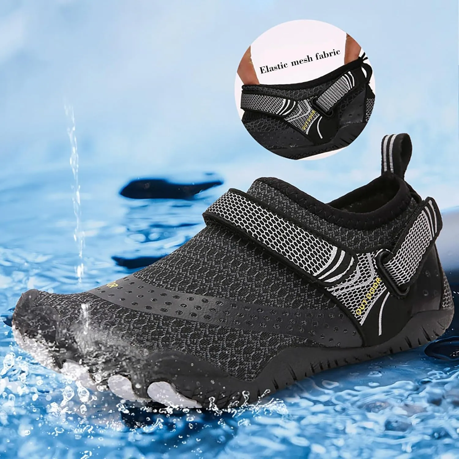 Barefoot Water Shoes Women Men Quick Dry Aqua Socks Beach Swim Pool Shoes Non Slip Outdoor Sports Hiking Surf Yoga Exercise Footwear