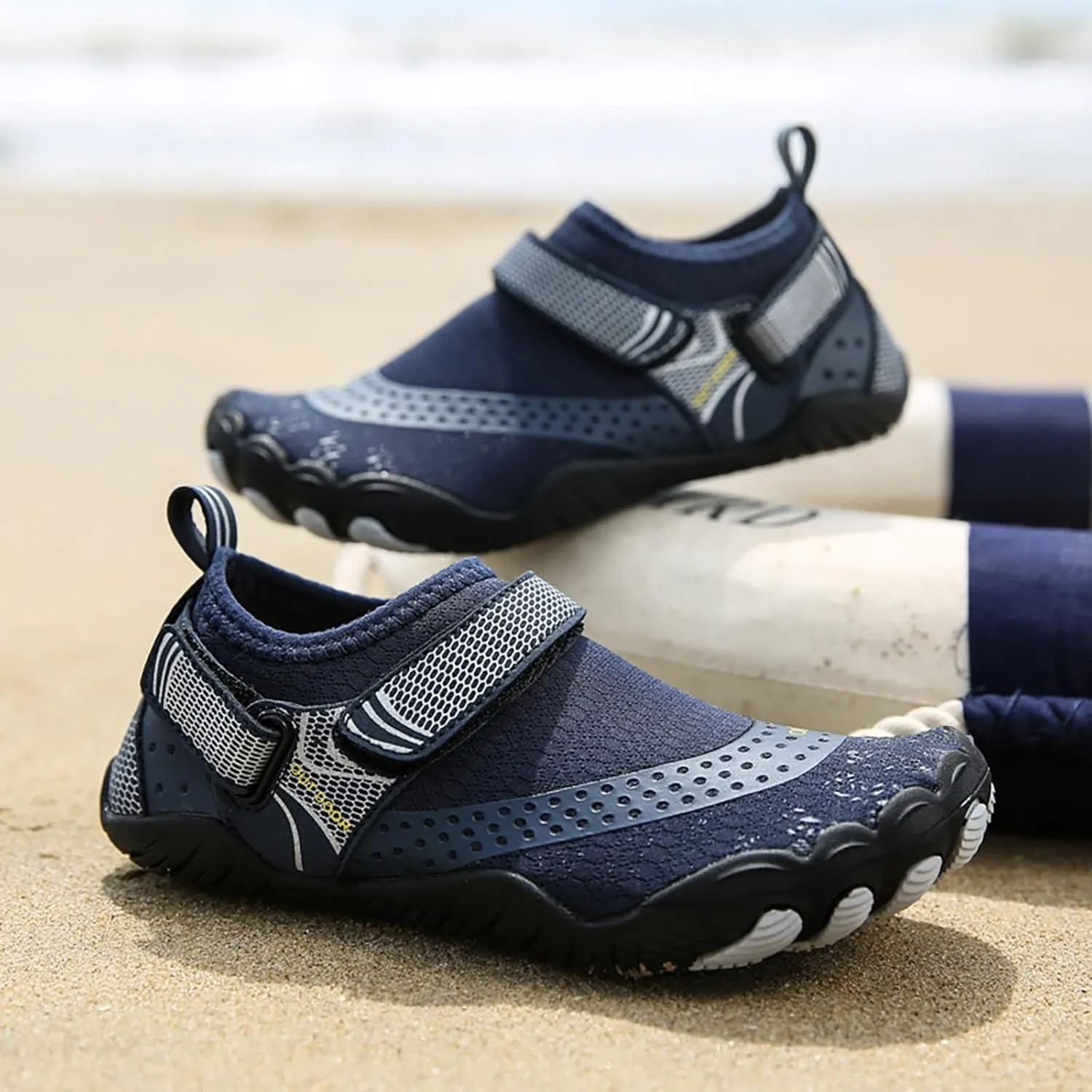 Barefoot Water Shoes Women Men Quick Dry Aqua Socks Beach Swim Pool Shoes Non Slip Outdoor Sports Hiking Surf Yoga Exercise Footwear