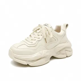 BeauToday Women's Casual Platform Dad Sneakers