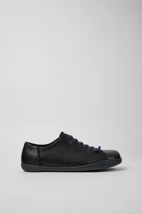 Camper Men's K100249 Peu Leather Casual Sneakers Black