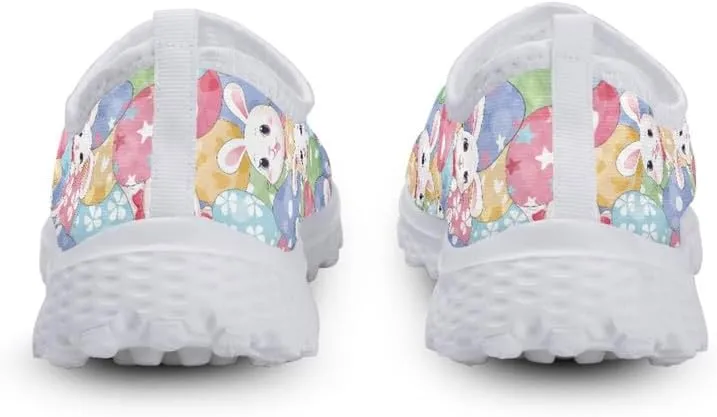 Cardinal Bird Women Sports Athletic Walking Work Shoes, Comfortable Easy Mesh Shoes, Footwear Sole Loafers