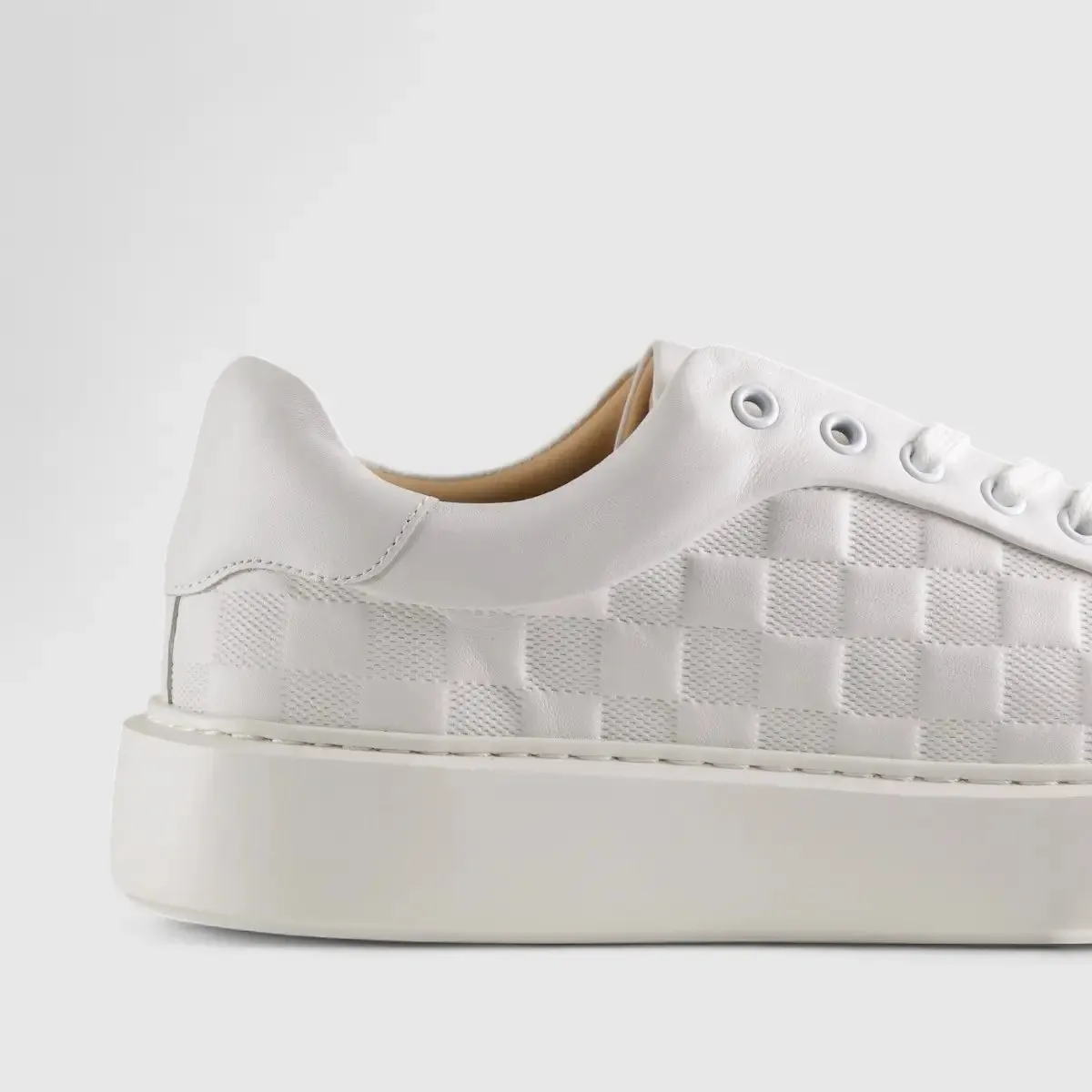CS Lace Up Sneaker Ferrara White