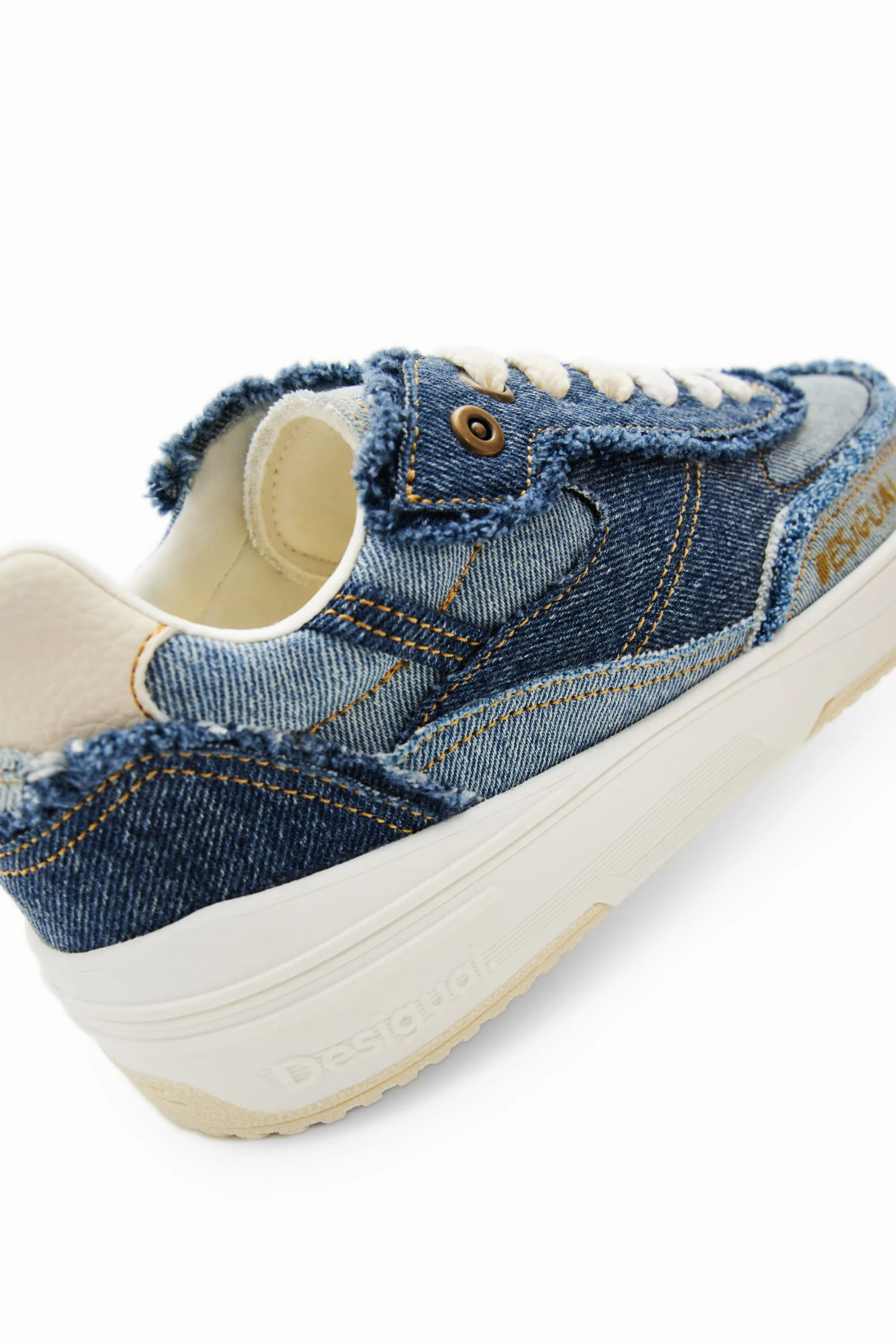 Desigual Metro Denim Retro Low top Sneakers 24SSKA08