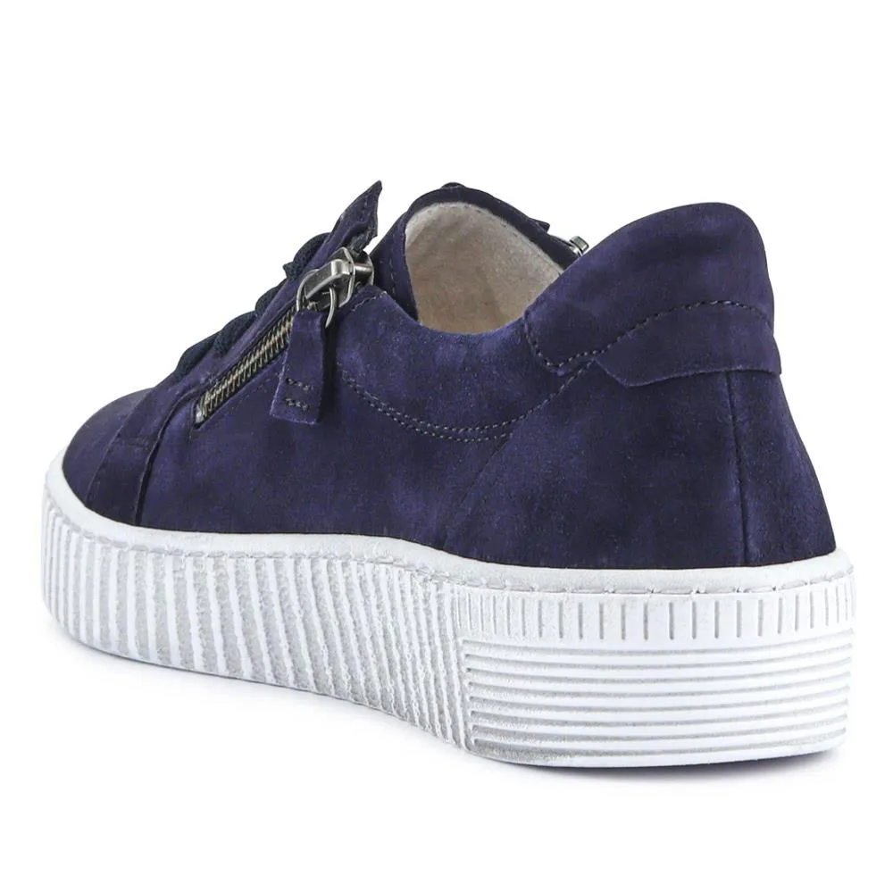 Dual Zip Flatform Sneakers / 317 499