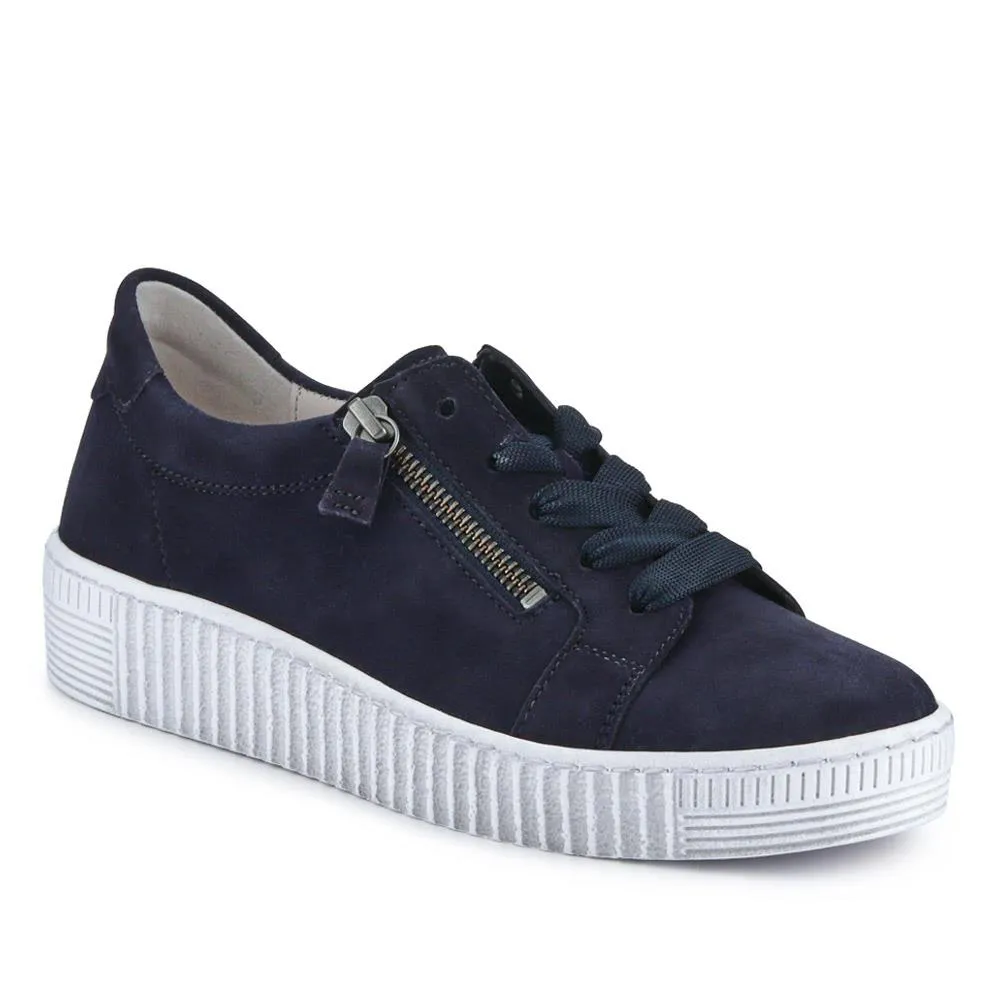 Dual Zip Flatform Sneakers / 317 499