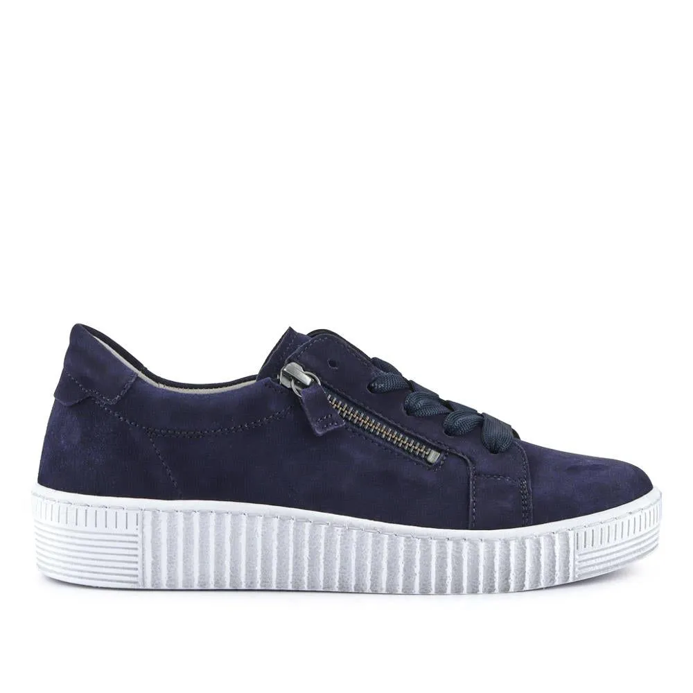 Dual Zip Flatform Sneakers / 317 499