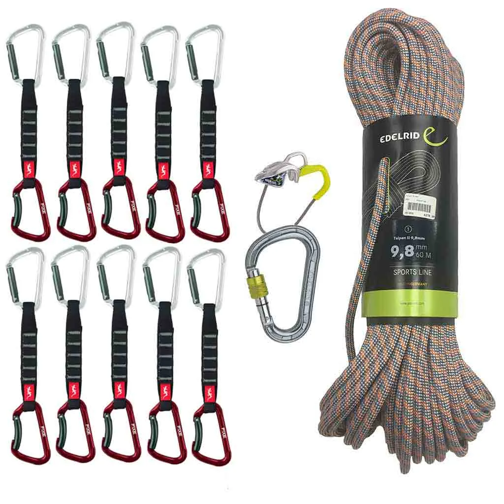 Edelrid & Fixe Sport Lead Climbing Package