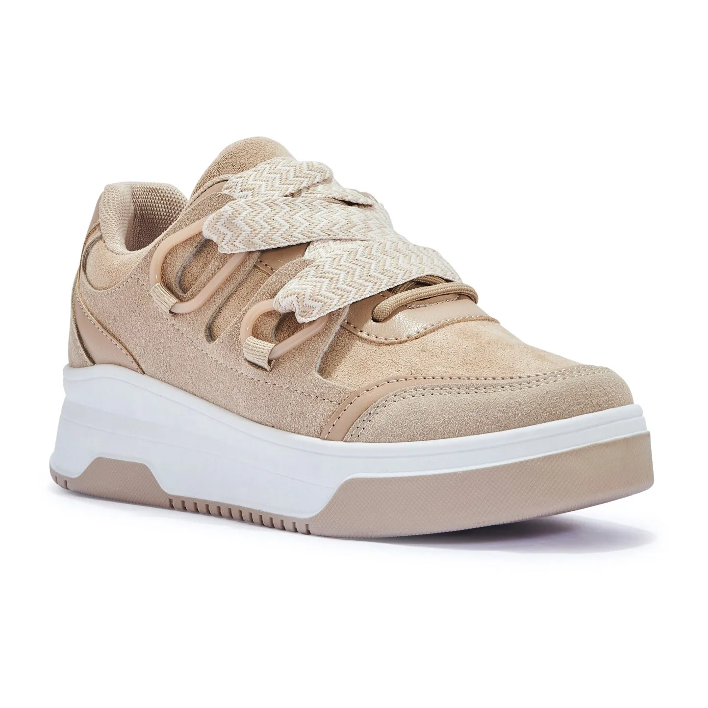 FLOWER1 THICK LACE TRAINER