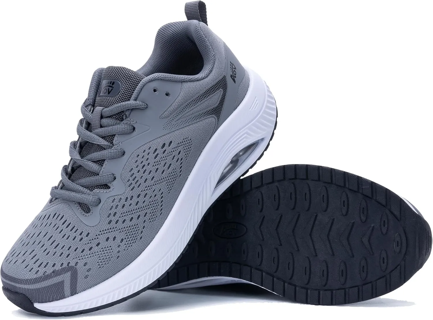 GANNOU Women Arch Support Walking Shoes Orthotic Sneakers for Plantar Fasciitis Air Tennis Shoes