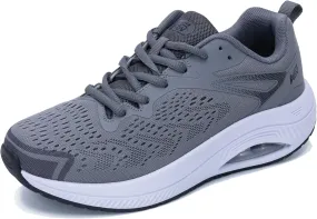 GANNOU Women Arch Support Walking Shoes Orthotic Sneakers for Plantar Fasciitis Air Tennis Shoes