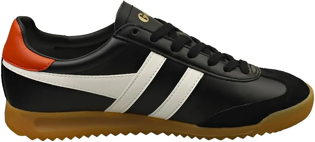 Gola Torpedo Womens Casual Trainers in Black Off White