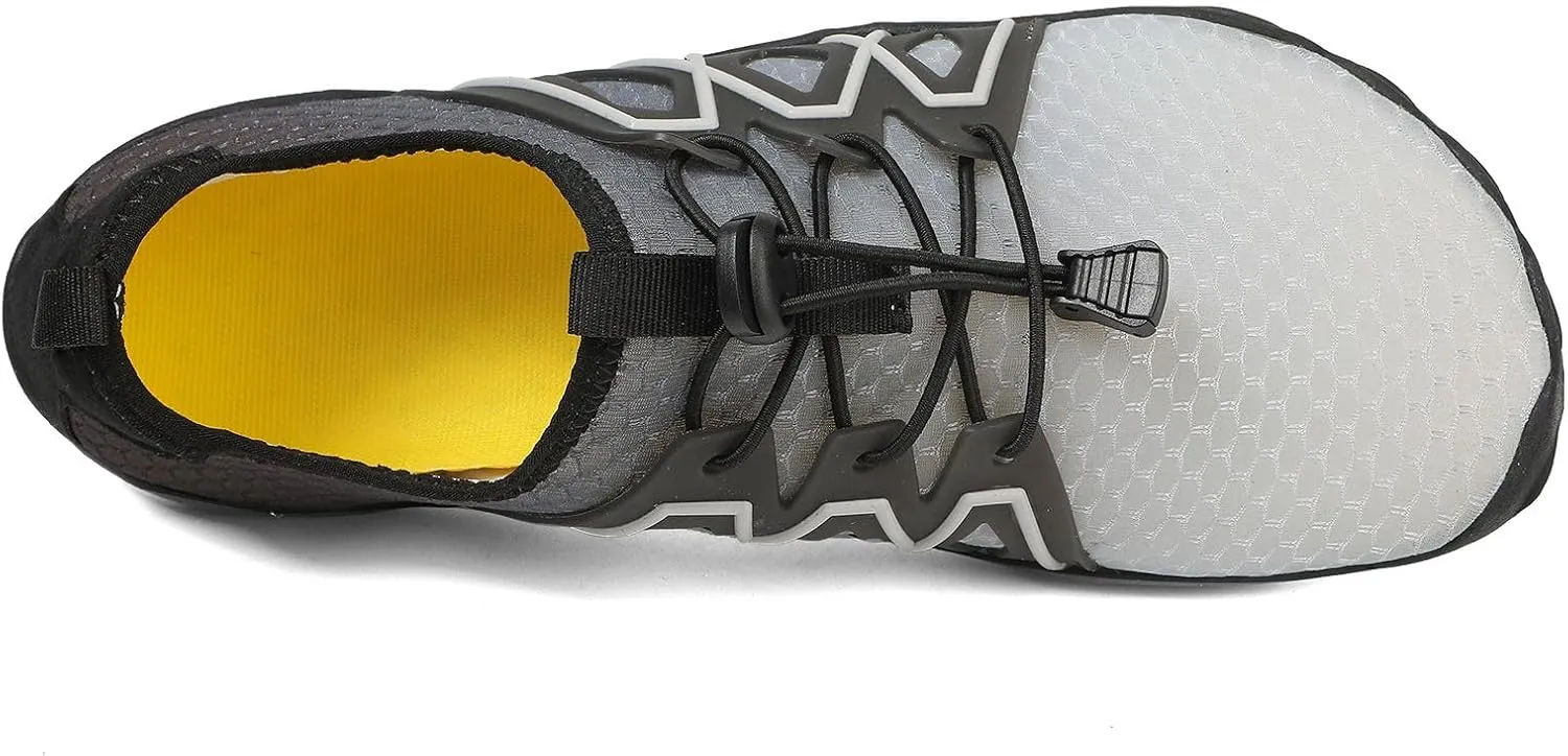 Hiking Shoes for Women Men Athletic Non Slip Water Shoes Lightweight Breathable Quick Dry Barefoot Shoes Unisex Grounded Footwear for Swimming Running Climbing Camping Surfing Riding Kayaking