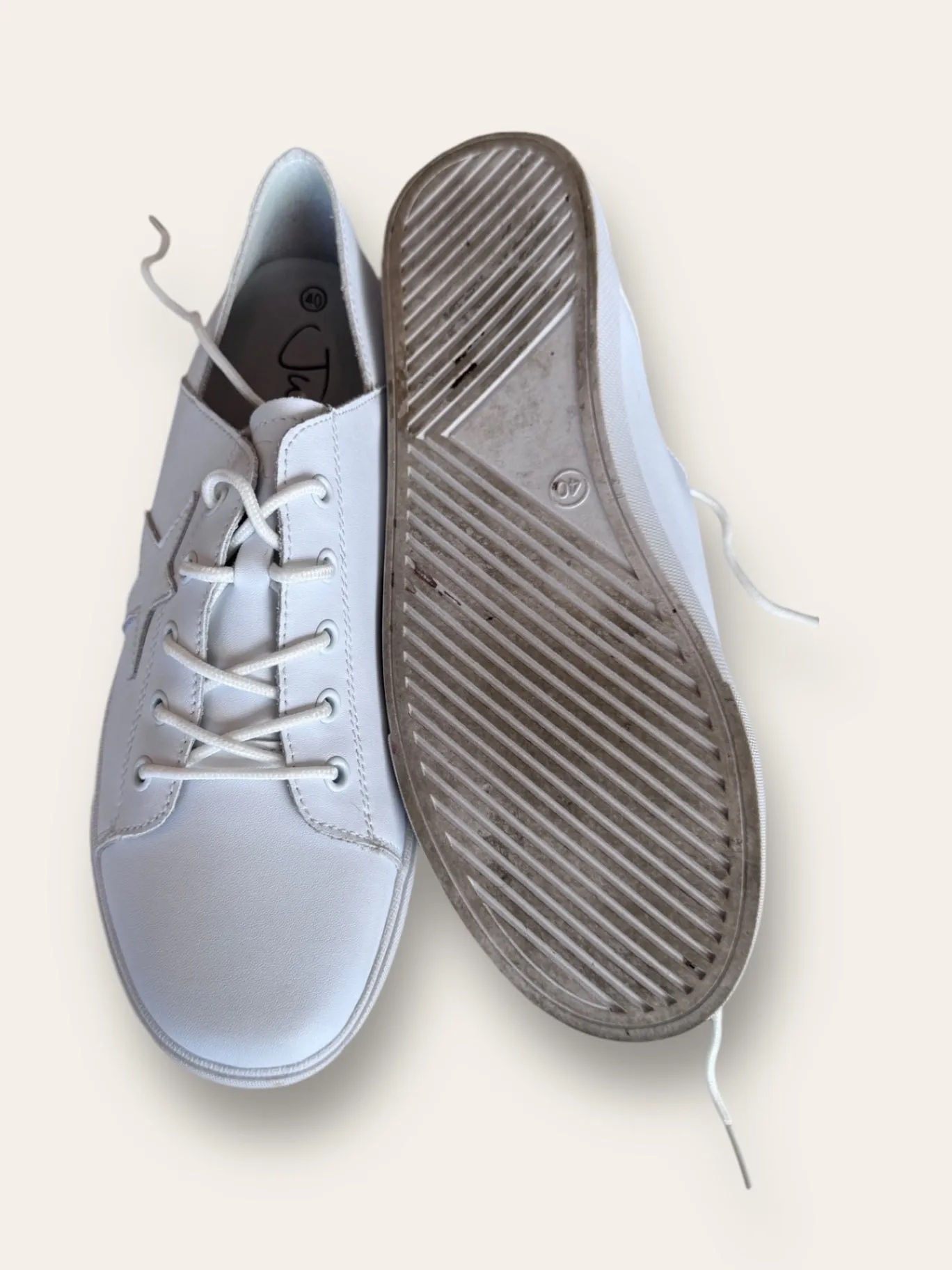 Julz White Nicki Sneakers 7