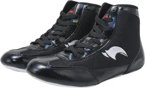 Kids Wrestling Shoes Boys Girls Boxing Shoes High Top Wrestling Training Shoes Boots Competition Fitness Sneakers