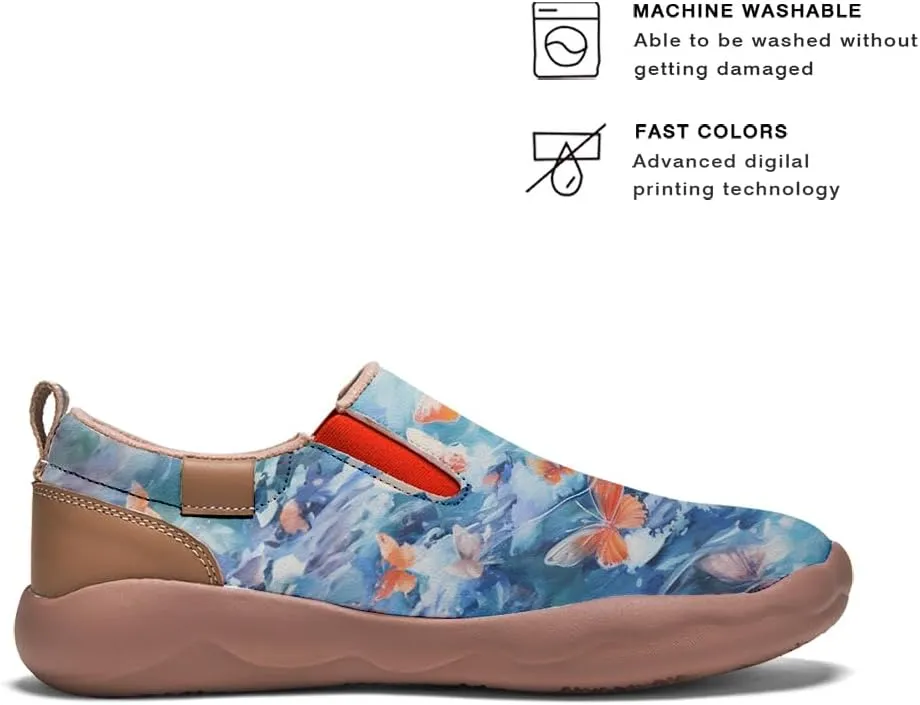 Men's Shoes Art Painted Sneakers Slip On Round Toe Casual Loafers Lightweight Comfort Fashion Travel Shoes Animal Style