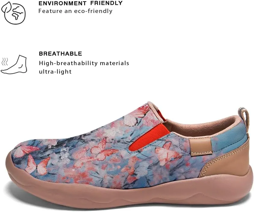 Men's Shoes Art Painted Sneakers Slip On Round Toe Casual Loafers Lightweight Comfort Fashion Travel Shoes Animal Style
