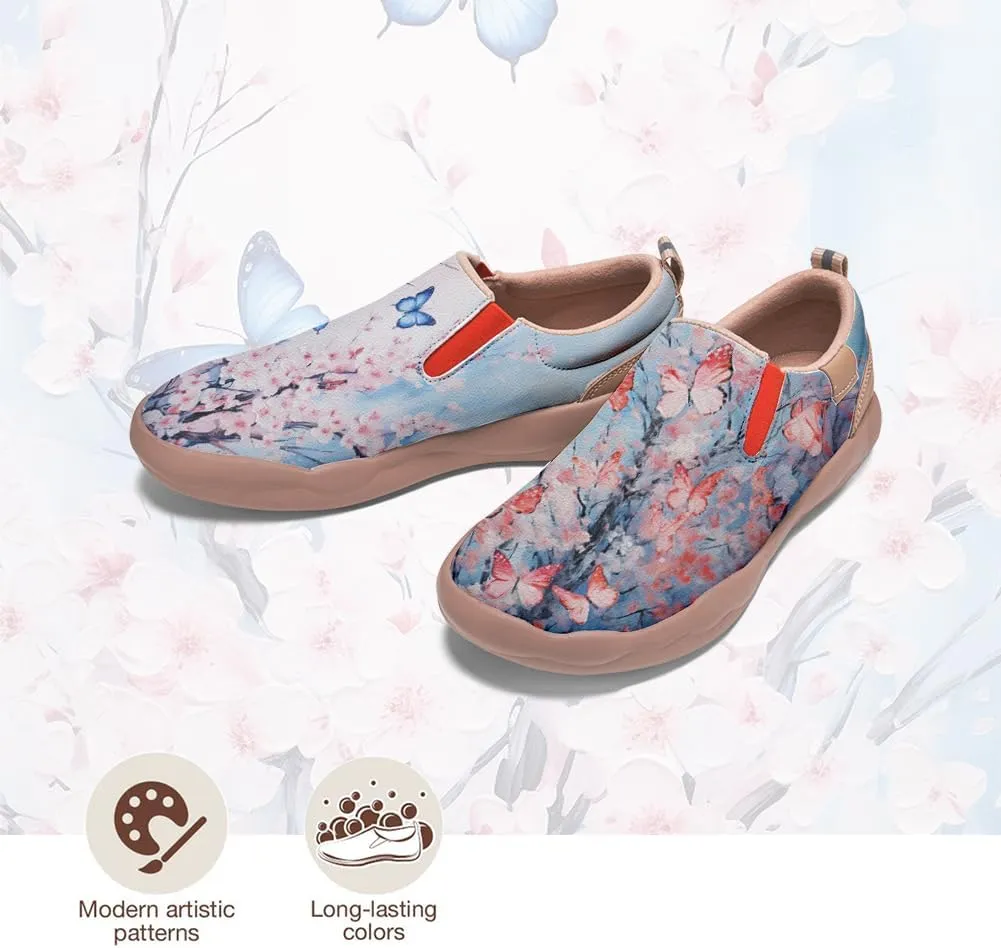 Men's Shoes Art Painted Sneakers Slip On Round Toe Casual Loafers Lightweight Comfort Fashion Travel Shoes Animal Style