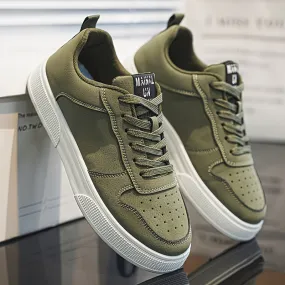 Men's Stylish Laced Trainers with Soft Sole | Perfect for All Seasons