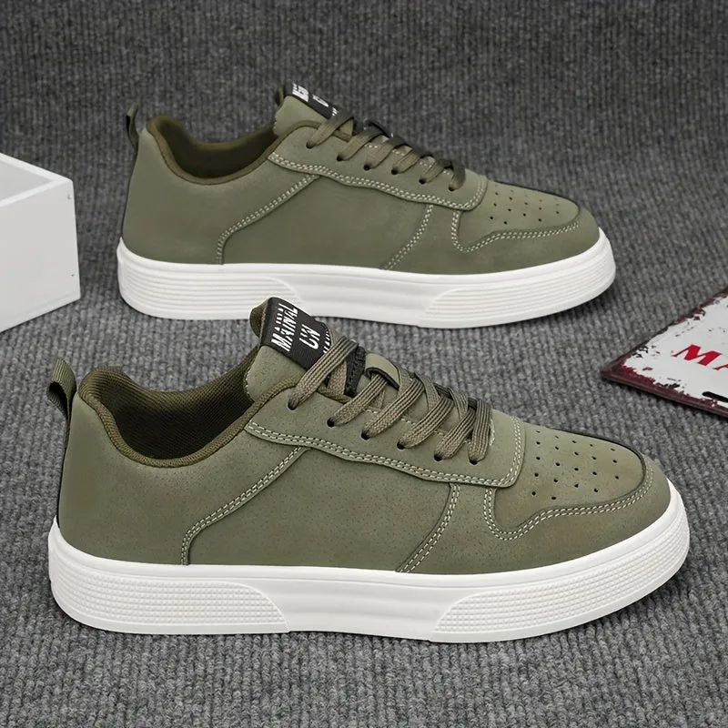 Men's Stylish Laced Trainers with Soft Sole | Perfect for All Seasons