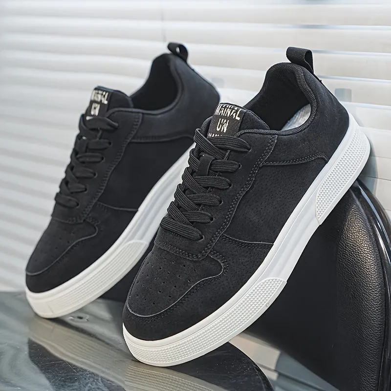 Men's Stylish Laced Trainers with Soft Sole | Perfect for All Seasons