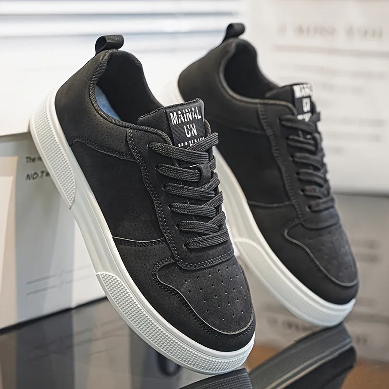 Men's Stylish Laced Trainers with Soft Sole | Perfect for All Seasons