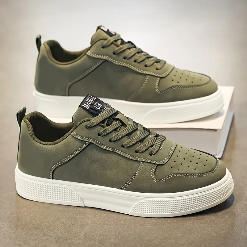 Men's Stylish Laced Trainers with Soft Sole | Perfect for All Seasons