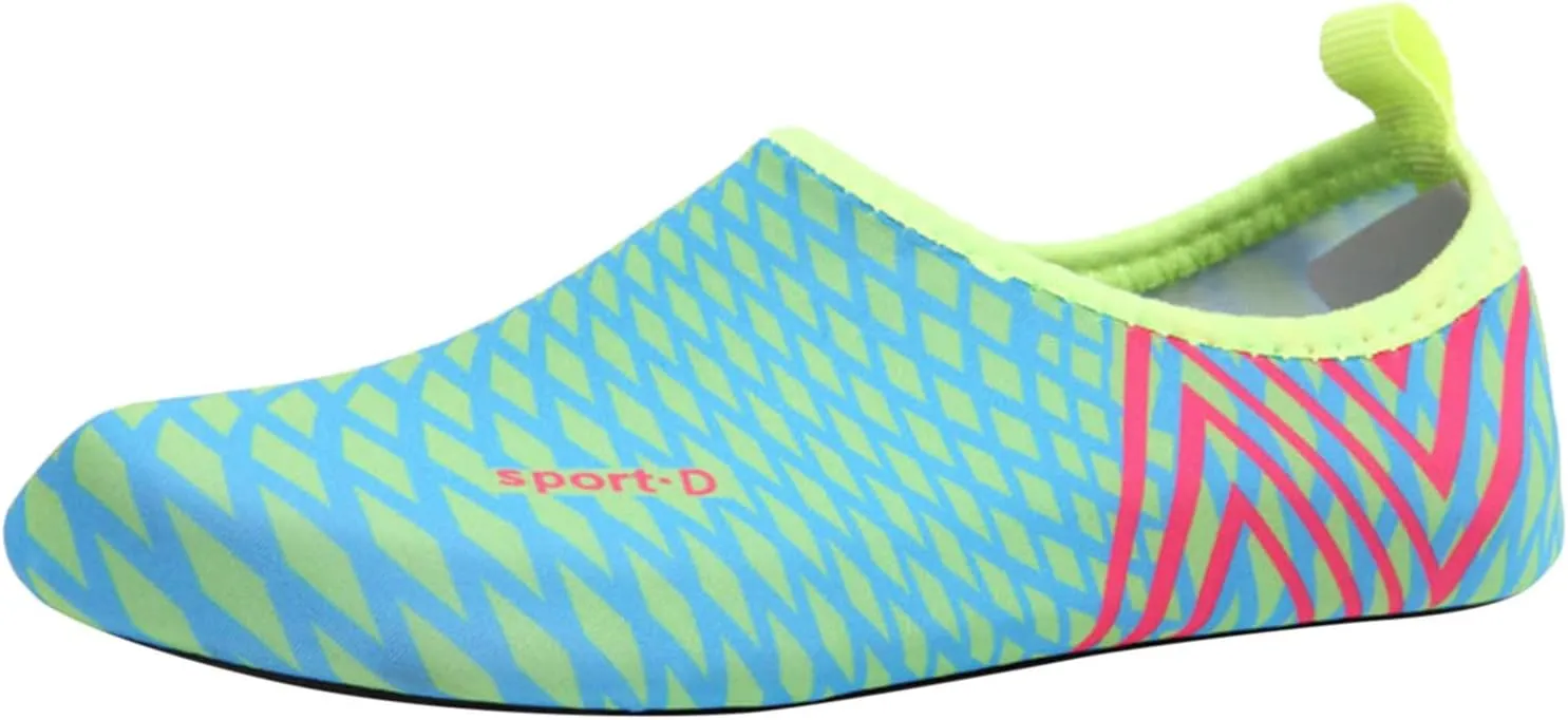 Mens Womens Water Shoes Barefoot Quick Dry Aqua Socks for Beach Swimming Surf Yoga Camping Boating River Pool Non Slip Sport Shoes Spring Shoe for Women 2025