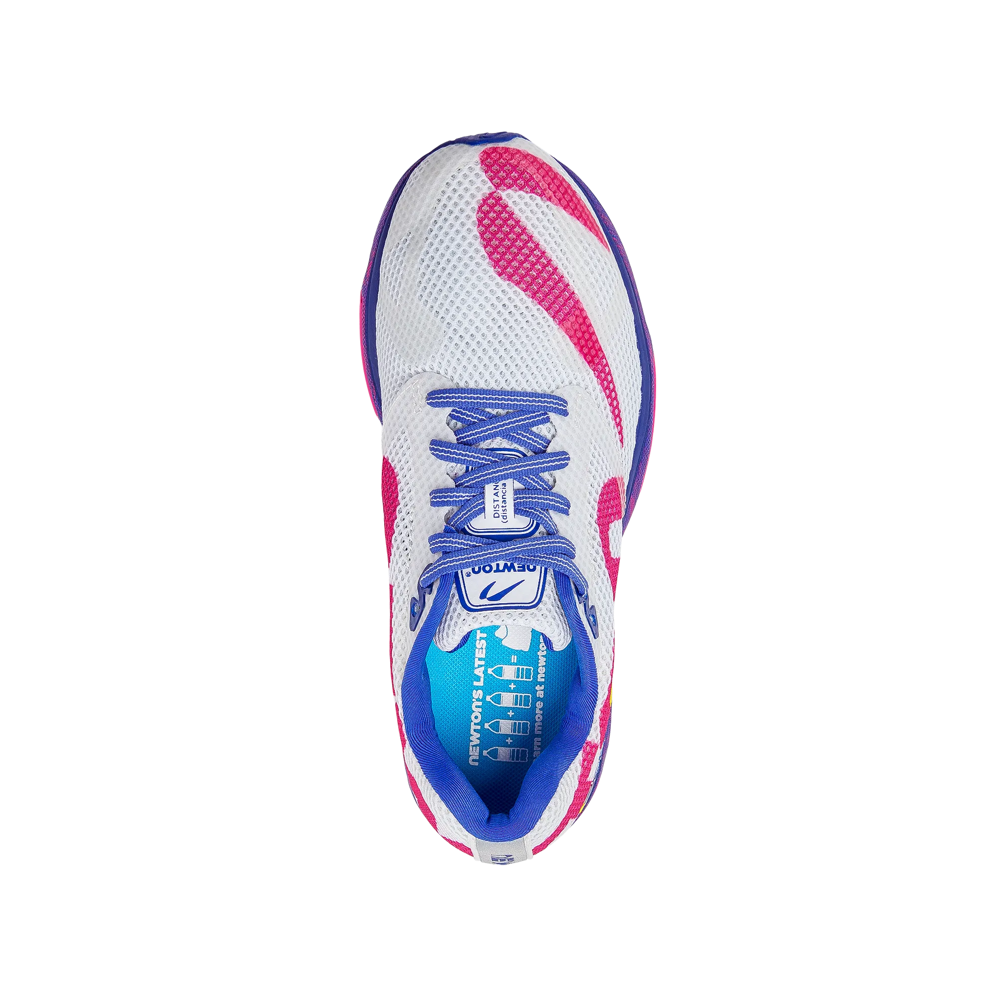Newton Women's Distance Plus W000622 - White/Pink