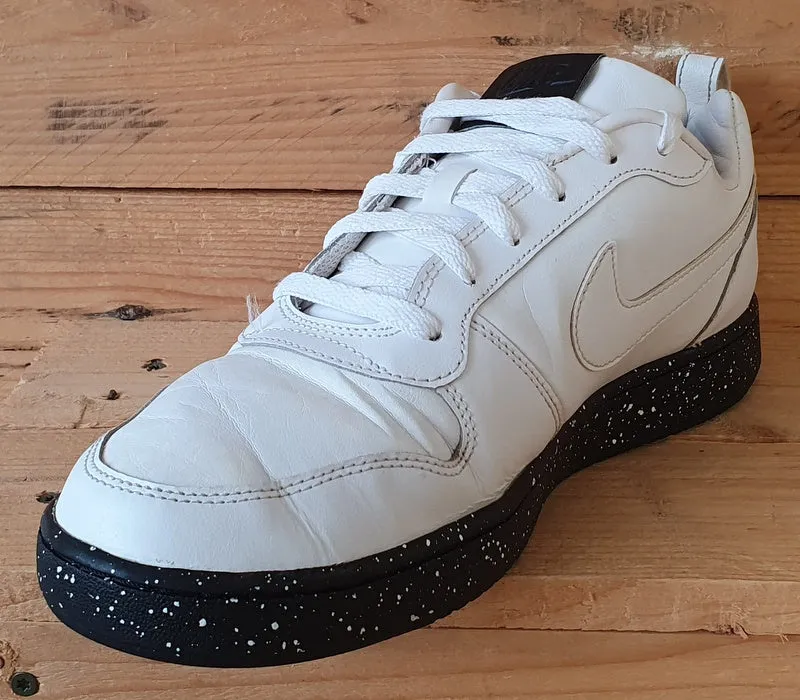 Nike Court Borough Low Leather Trainers UK9/US10/EU44 916760-100 White/Black