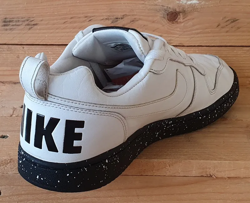 Nike Court Borough Low Leather Trainers UK9/US10/EU44 916760-100 White/Black
