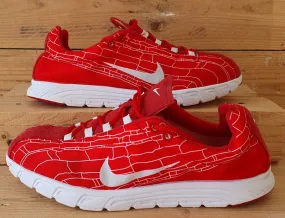 Nike Mayfly Low Canvas Trainers UK7/US8/EU41 310703-611 University Red/White