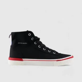 PC Casual Hi Top Sneaker Black/White 00694