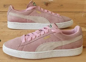 Puma Suede Classic Low Trainers UK4/US6.5/EU37 355686 01 Pale Pink/White