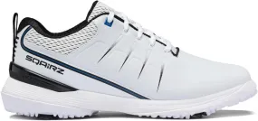 SQAIRZ SPEED2 Men's Athletic Golf Shoes, Designed for Balance & Performance, Replaceable Spikes, Waterproof, Golf Shoes Men with Spikes, Mens Footwear