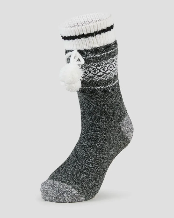 Terramar -Slipper Sock Assorted O/S
