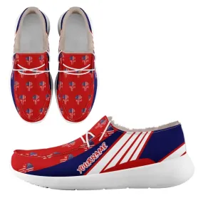 Unique Gift,Personalized Flag Sneakers, Custom Patriotic Fur Lining Loafer Shoes, Best Gift for Vateran.FN042-24020295-7w