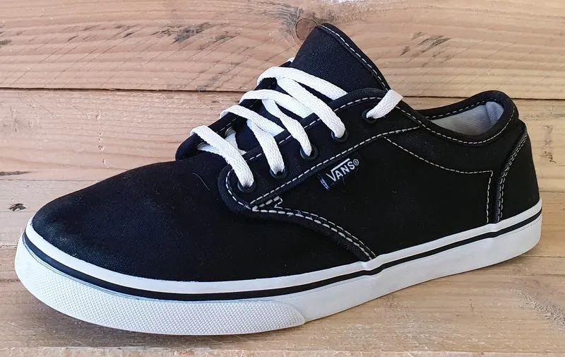 Vans Off The Wall Low Canvas Trainers UK4.5/US7/EU37 TC9R Black/White